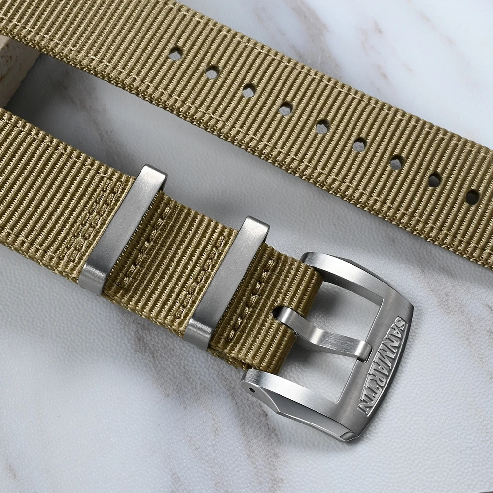 San Martin Quick Release Nylon Strap Premium Quality Sport Simply Style Watch Band For Men Women 20mm 22mm Watches Parts