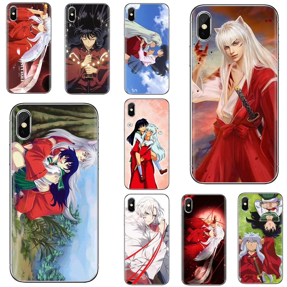 Аниме часы InuYasha Online тонкий силиконовый мягкий чехол для телефона Sony Xperia XA Z Z1 Z2 Z3 Z5