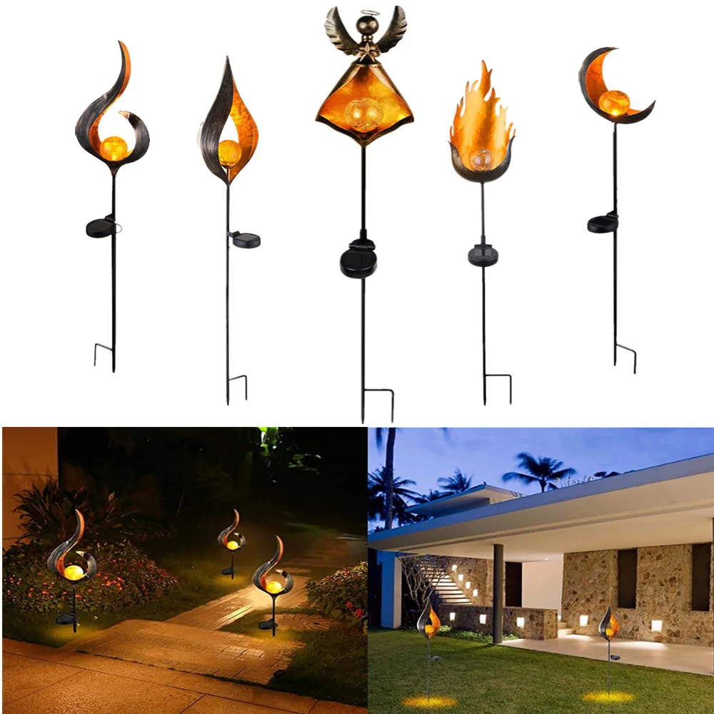 Светодиодный светильник декоративная садовая лампа фонарь на открытом воздухе