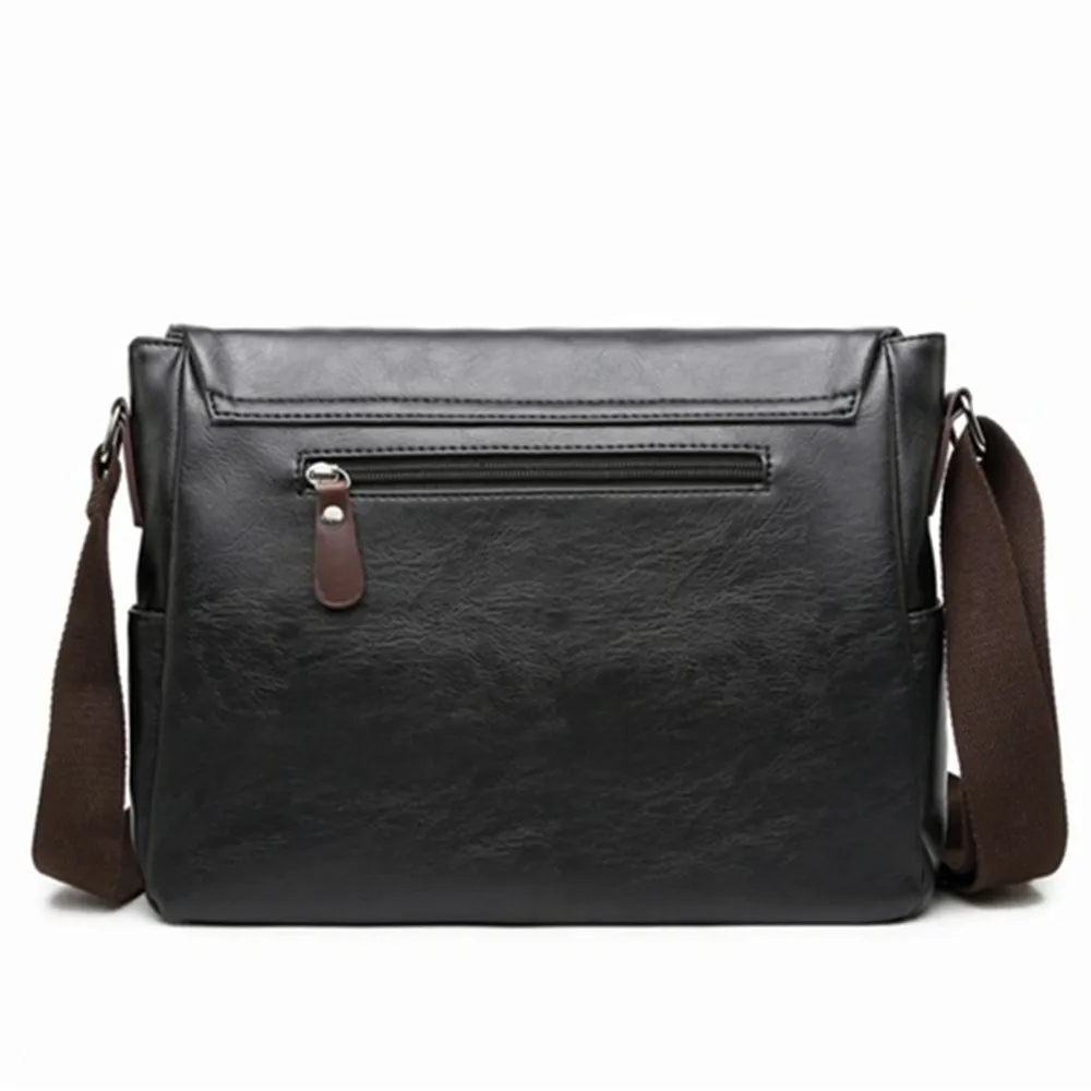 Shoulder Messenger Laptop Bag Schoolbag Satchel Top pu Simple Fashion Handbag Teenager Leisure waterproof Crossbody School bags