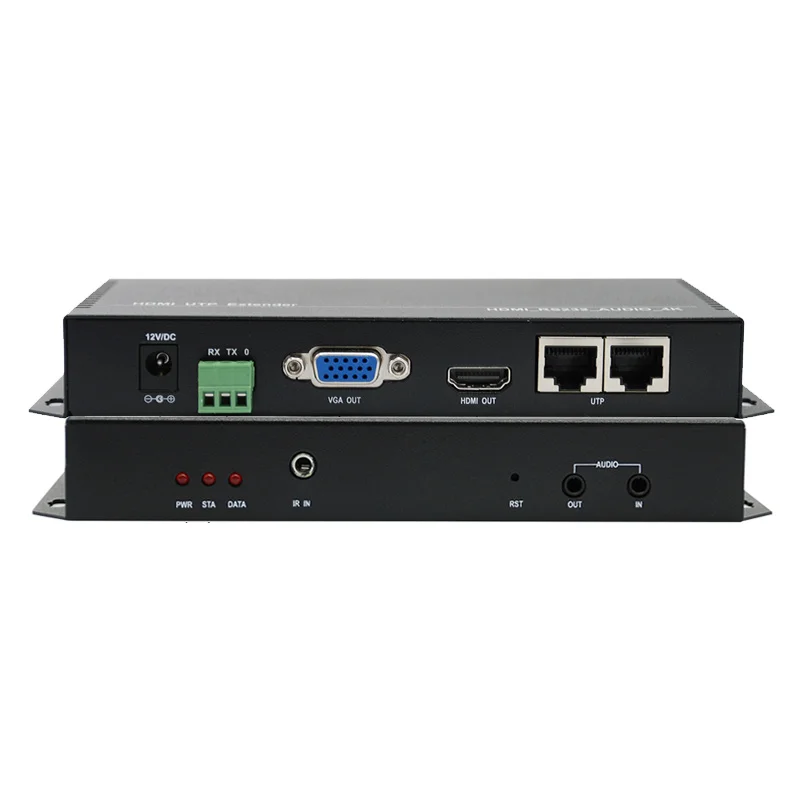 JIEMI 4K HD HDMI сетевой кабель-удлинитель двунаправленное Аудио ИК + RS232 к RJ45 сигнал