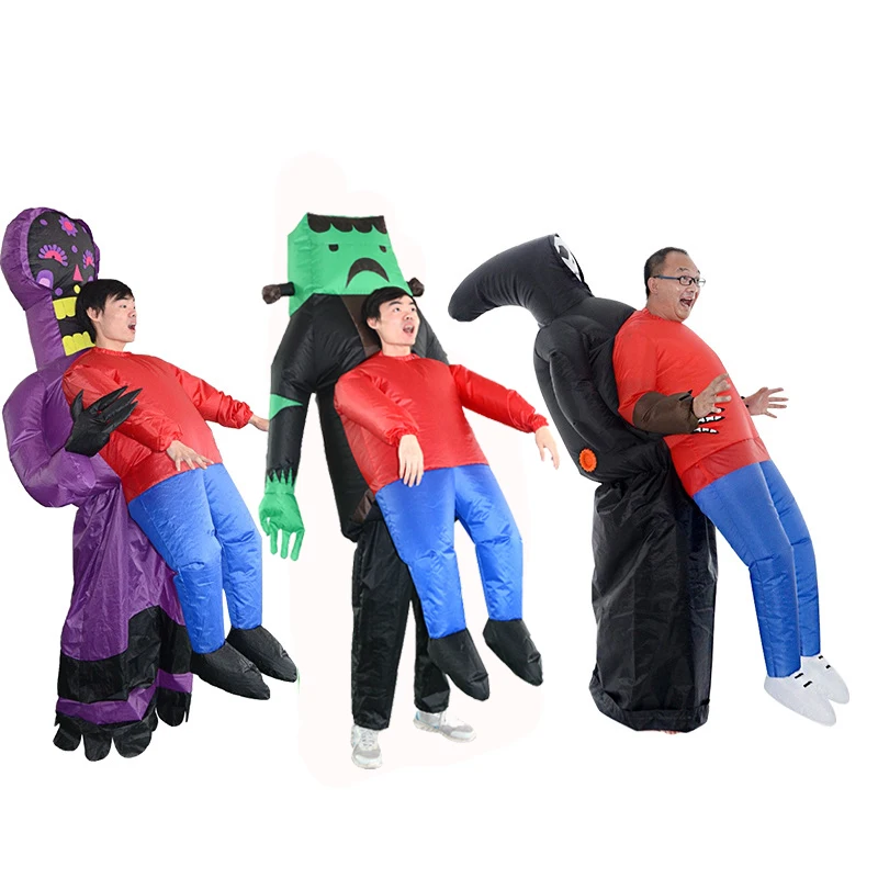 Надувной костюм-сюрприз для хэллоуивечерние взрослых и детей | Игрушки хобби