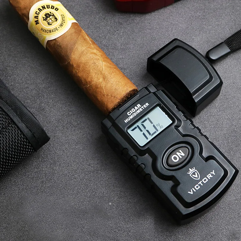 

Luxury Cigar Humidometer Portable Cigar Internal Measurement of Humidity Needle Measurement Cigar State Accessories Gifts