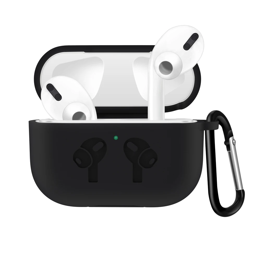 Силиконовый чехол защитный для Apple Airpods pro TWS Bluetooth наушники мягкий силиконовый