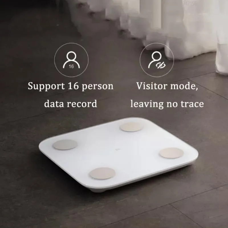 Фото Весы Xiaomi Mi Smart Scale 2 для измерения жира и тела приложение Mifit монитор состава со Весы Xiaomi Mi Smart Scale 2 для измерения жира и тела приложение Mifit монитор состава со