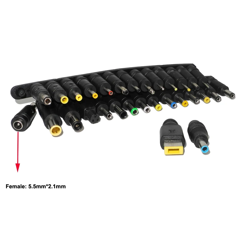 Адаптер питания постоянного тока 5 5*2 1 мм Мама папа нескольких типов Штекерный