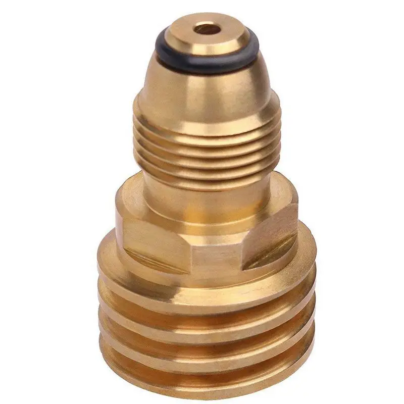 Переходник для пропанового газа преобразует клапан обслуживания бака POL LP в QCC1/type