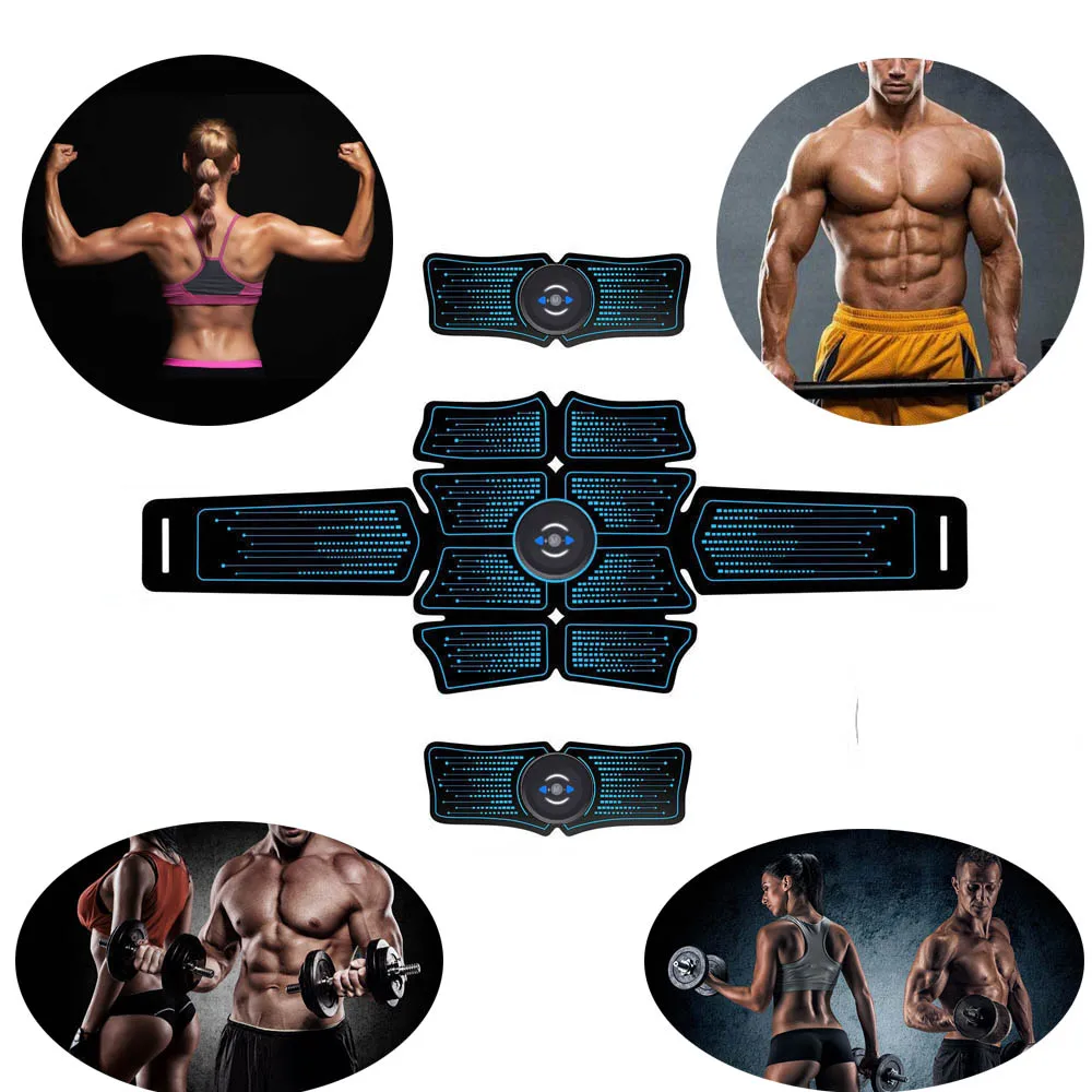 Женский и мужской пояс для тренировки брюшной полости Электростимуляция АБС