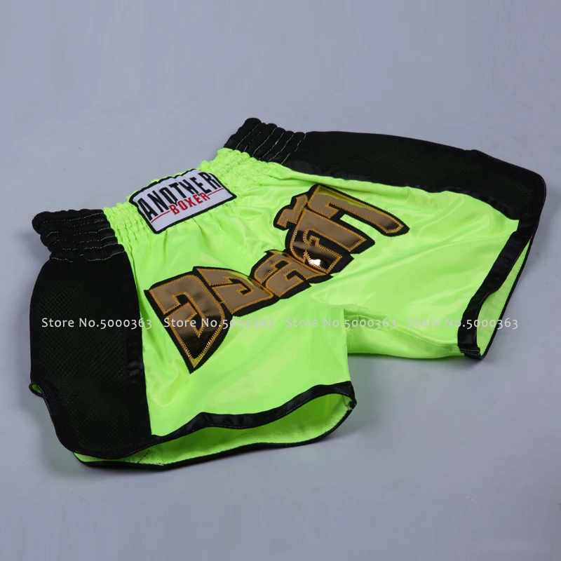 ММА кикбоксинг мужские и женские Муай Тай шорты для детей Кикбоксинг Санда