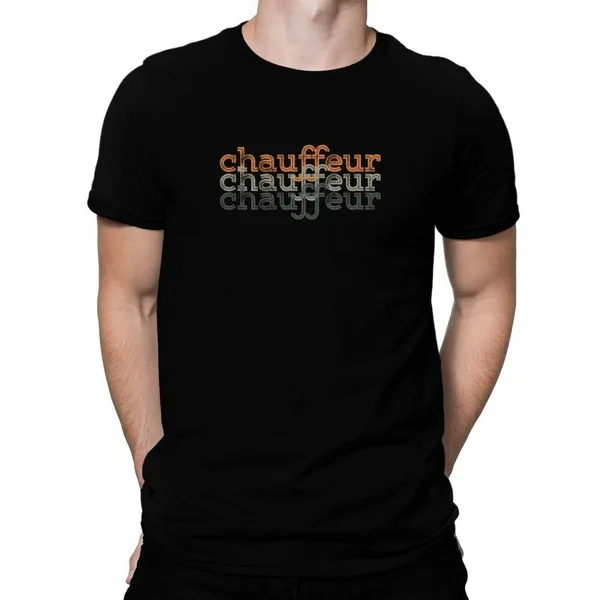 

Chauffeur repeat retro T-shirt
