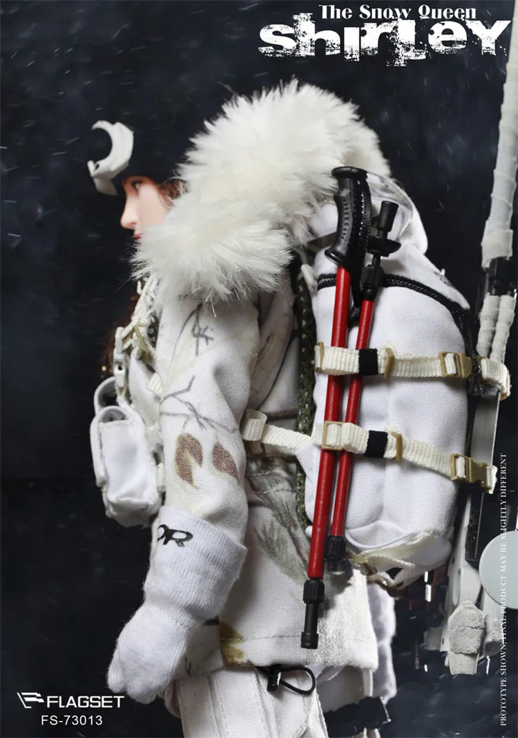 Флагсет, FS-73013, 1/6, Снежная королева, Ширли, Женская снайперская фигурка, Женский солдат, военная фигурка, модель, коллекция кукол