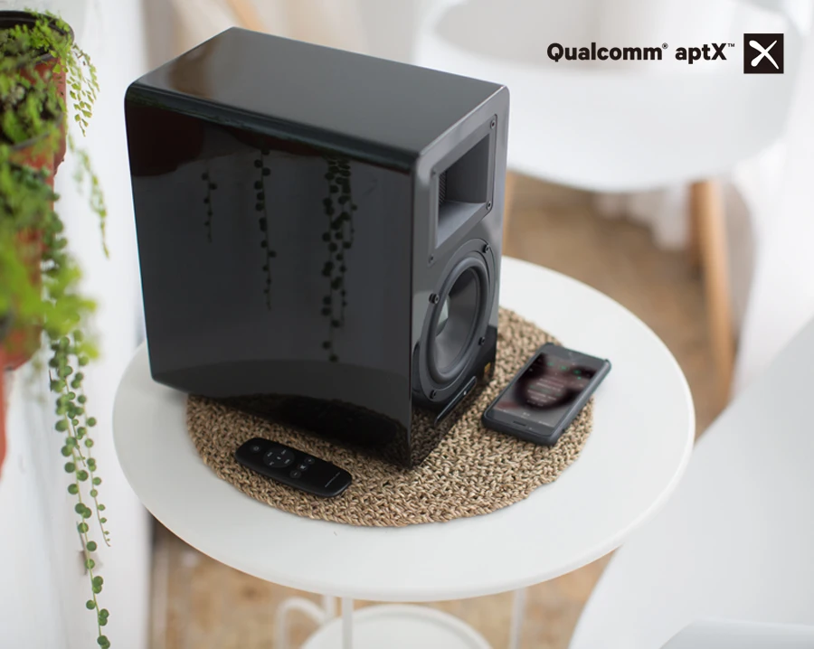 EDIFIER Airpulse A100 монитор с сенсорным Áudio Bluetooth 4,1 aptX Certificado de Áudio высокое resolução ВЧ de seda-cúpula AUX USB