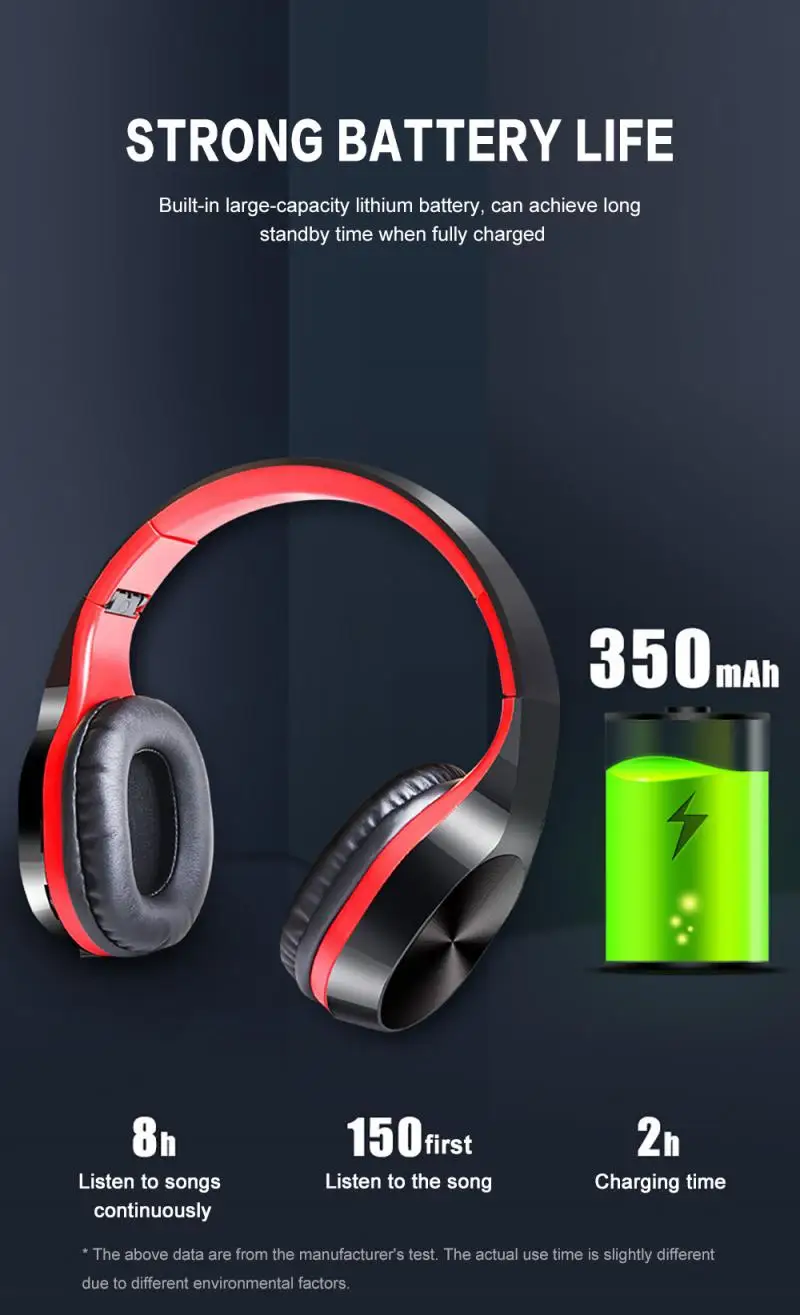 

2020 T5 Headset HiFi Active Noise Cancelling Wireless Bluetooth 5.0 Headphones Portable earphone with mic for mobilephones music