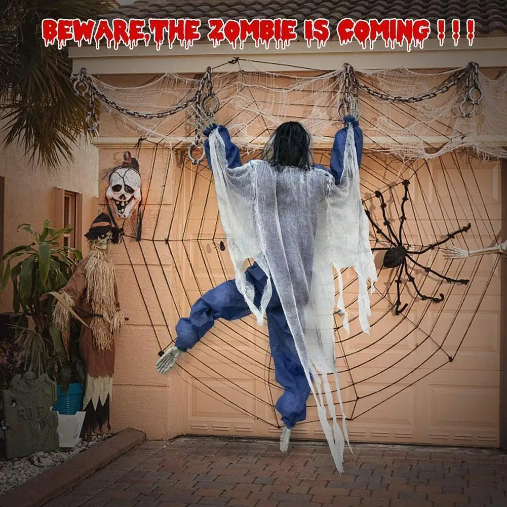 

Реквизит для Хэллоуина, настенные подъемники, украшение для дома с привидениями, дверь, страшное скалолазание, кровать с привидениями, рекв...