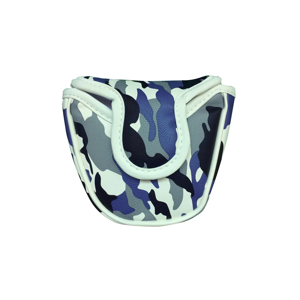 Чехол на голову из искусственной кожи с камуфляжным узором стильные аксессуары