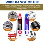 Прочный склеивающий герметик A + B, клеевая машина для литья, ремонта металла, стекла, пластика, дерева, клейкая паста, Противоударная