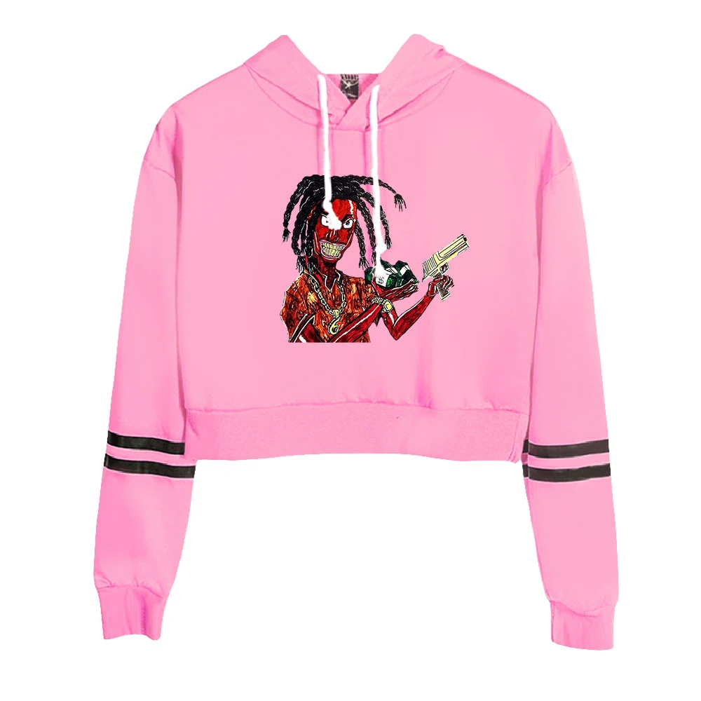 

WAWNI Foolio High Waist Sweatshirt Cosplay High Waist Sweatshirts Unique Hoody Harajuku Sexy Hoodies Sweatshirts Casual Hoody