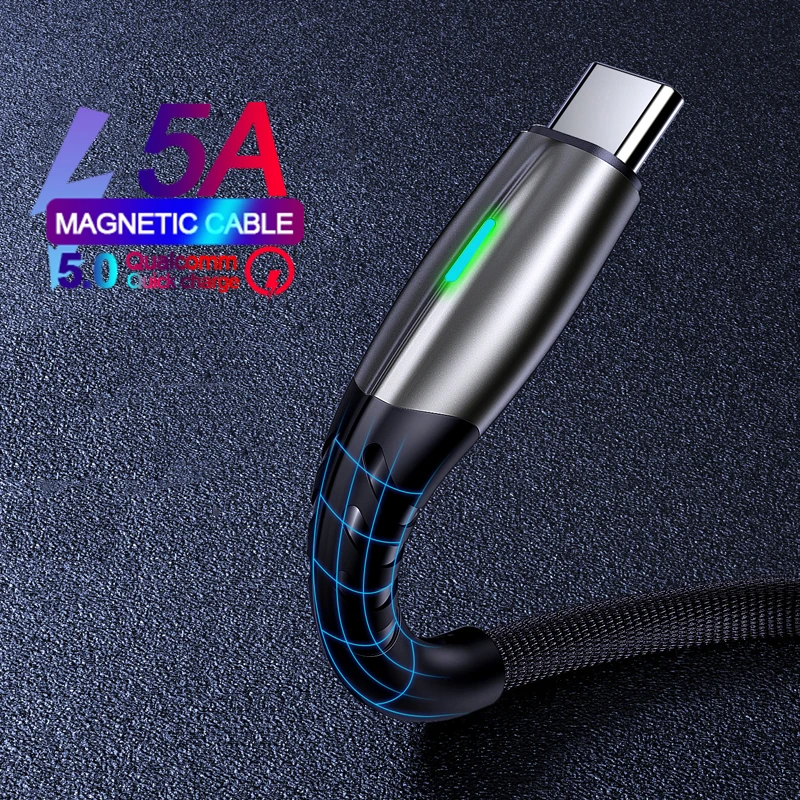 

5A Fast Charging USB Cable Smart Phone Micro USB Type C Quick Charge Date Cord for IPhone 12 11Pro Max Xiaomi 11 10 Samsung S21