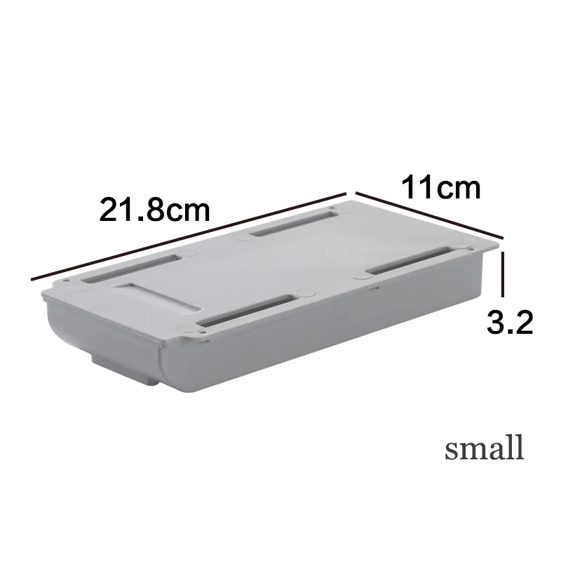 

Under Table Desk Organizer Free Punch Stationery Case Pencil Tray Pen Holder Office Stationery Desk Drawer Office Accessories
