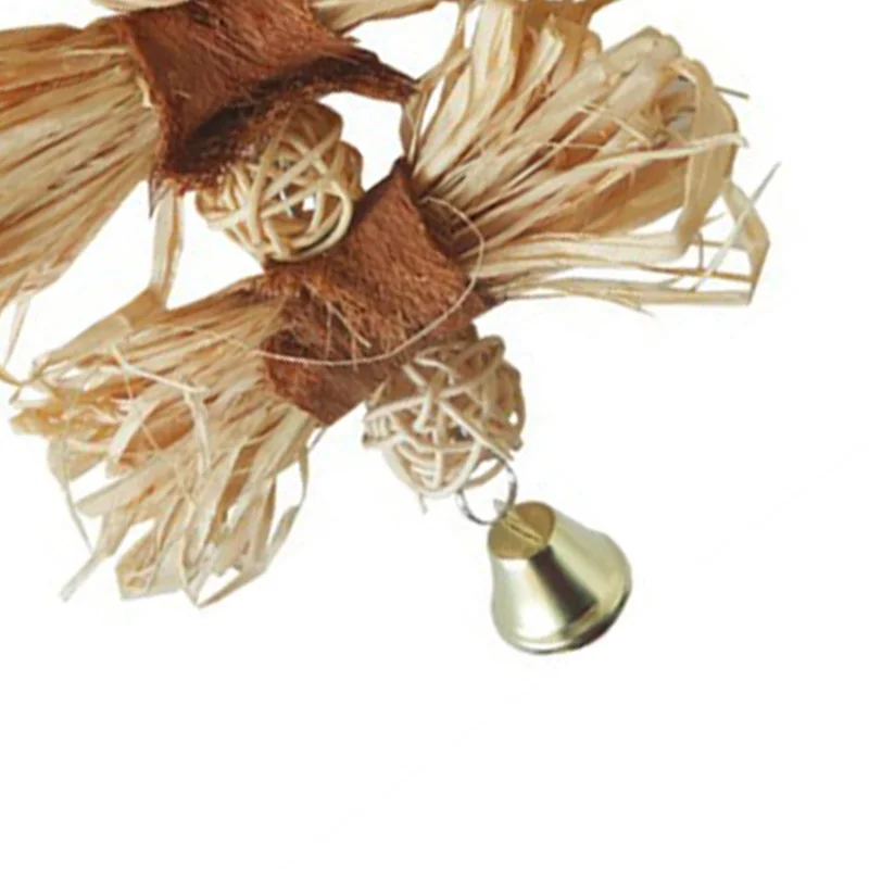 Натуральная игрушка жеватель для домашних животных птица попугай ара