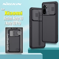 nillkin slide camera protect case for xiaomi redmi note 10 pro max privacy lens protection cover on redmi note 9t 9 pro 9s funda