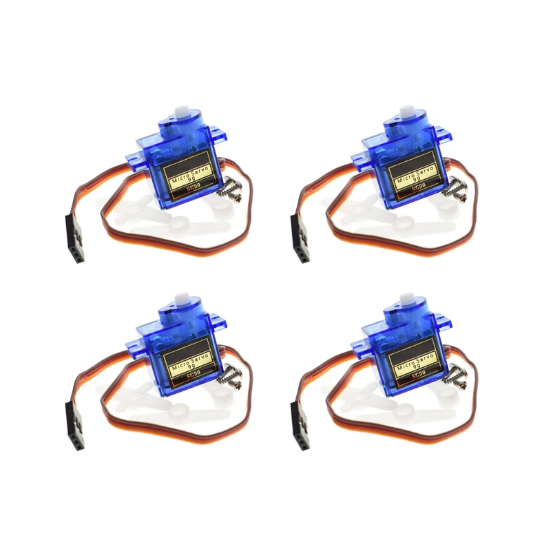 4 шт. умная электроника Rc Mini 9G 1 6 кг Серводвигатель Sg90 Для 250 450 Вертолет Самолет