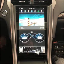 Автомагнитола Tesla Style 12 1 дюйма с GPS Bluetooth Wi Fi 4G вертикальная стерео