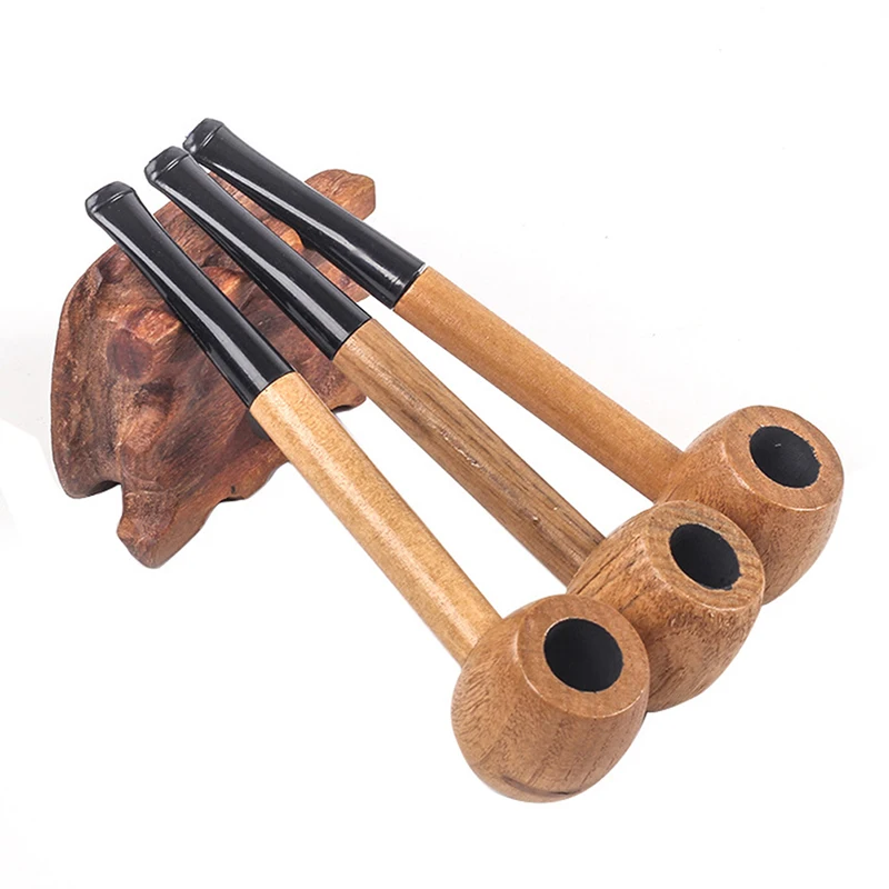 Модные ручные деревянные трубки дымовой фильтр длинная курительная трубка Трава