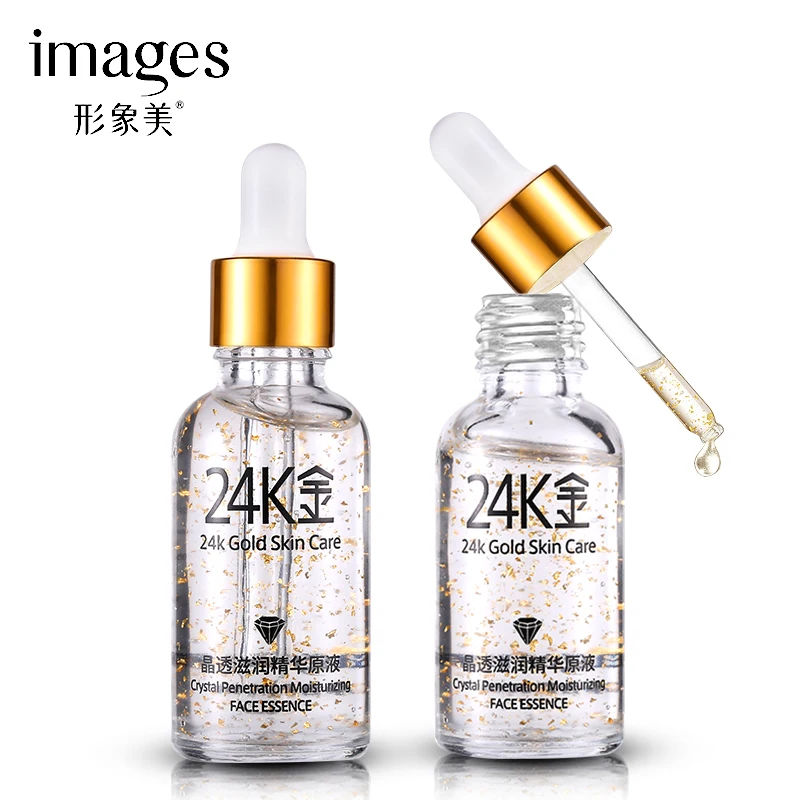24k Gold Skin Care Face Serum Moisturizinger Collagen Essence Anti Aging Wrinkles Lift Firming Whitening | Красота и здоровье