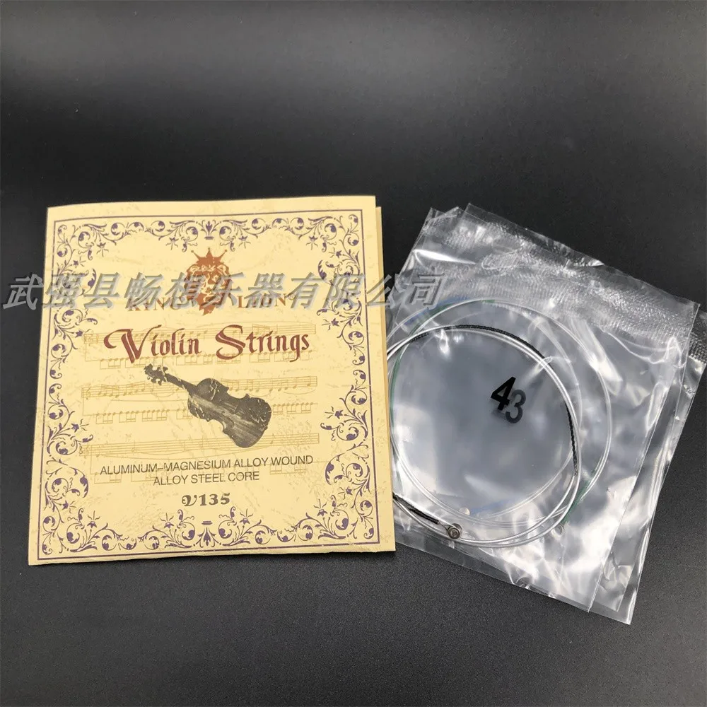 Струны для скрипки KING LION v135 набор струн диаметр дна: 010 035|violin strings|violin strings setstrings