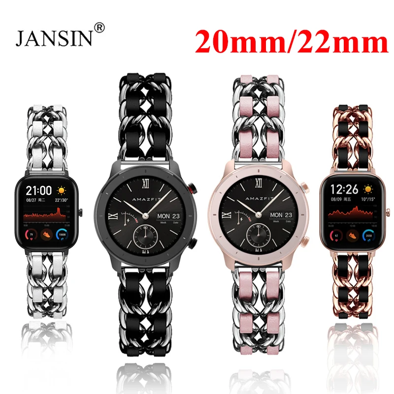 

20mm/22mm Watchband For Samsung Galaxy Watch 4/4 Classic 46MM 42MM S3 Active 2 Bracelet Huawei Watch GT2E Amazfit gtr bip Strap