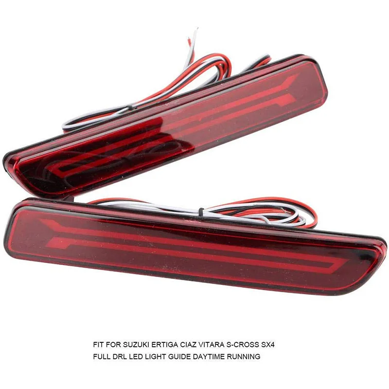 Автомобильный светодиодный задний стоп-сигнал бампер отражатель