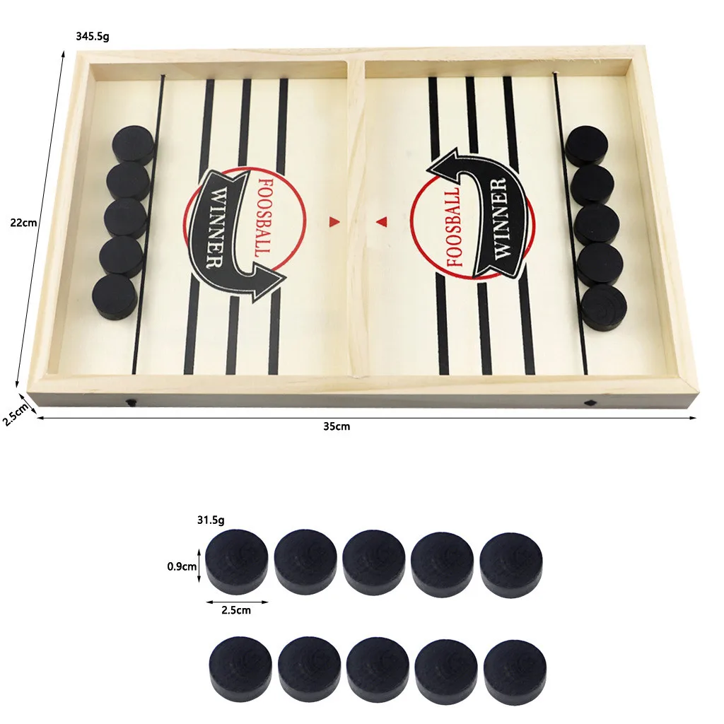

Foosball Winner Games Table Hockey Game Catapult Chess Parent-child Interactive Toy Fast Sling Puck Board Game Toys For Kids