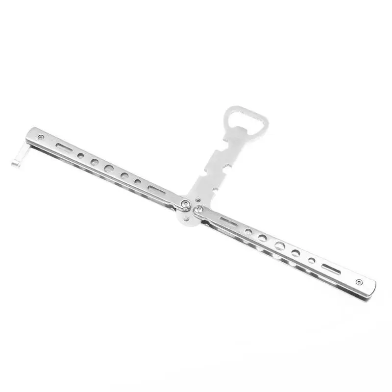 Нож в виде бабочки из нержавеющей стали открывалка с тупым лезвием для пива