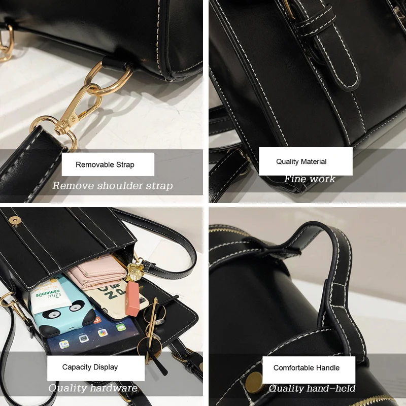 DORANMI школьный рюкзак в английском стиле с пряжкой женские рюкзаки 2019 маленький