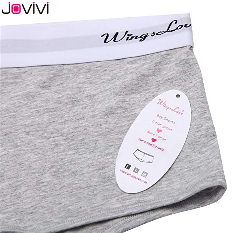 Jovivi 3 шт./упак. Wingslove бесшовные сексуальные дышащие защитные брюки чистого цвета женское нижнее белье боксеры женские трусики трусы S-L Размер