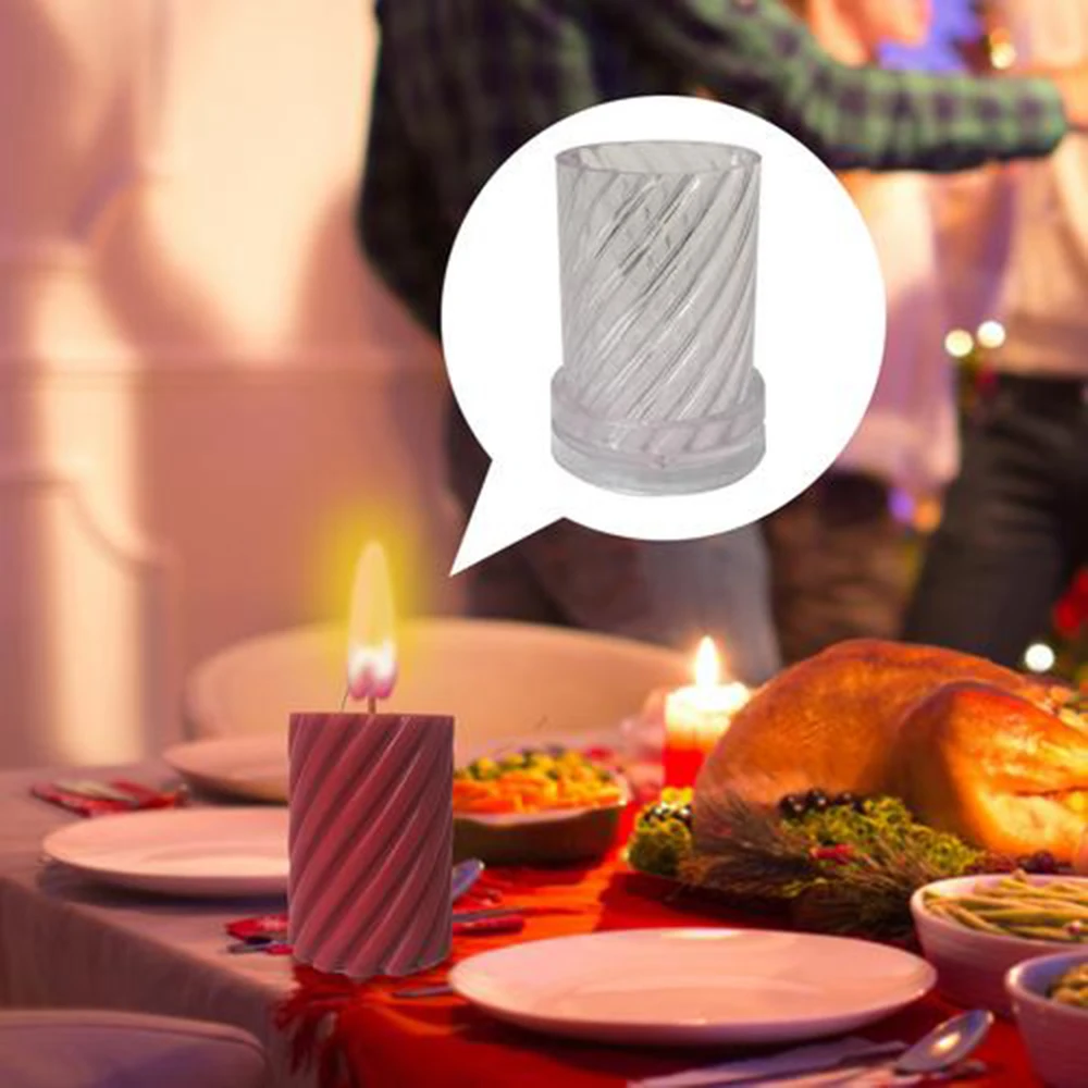 Ручная форма для свечей в форме спирали восковых формовки формы сделай сам