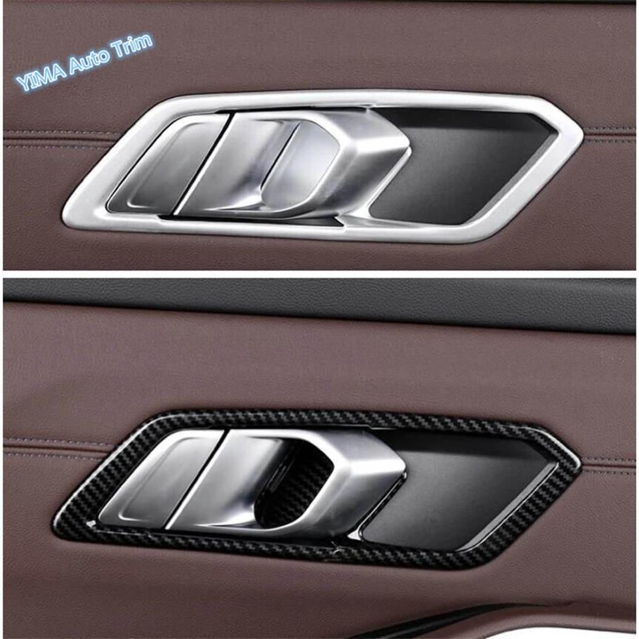 Автомобильный Стайлинг Lapetus внутренняя дверная ручка чаша рамка крышка отделка