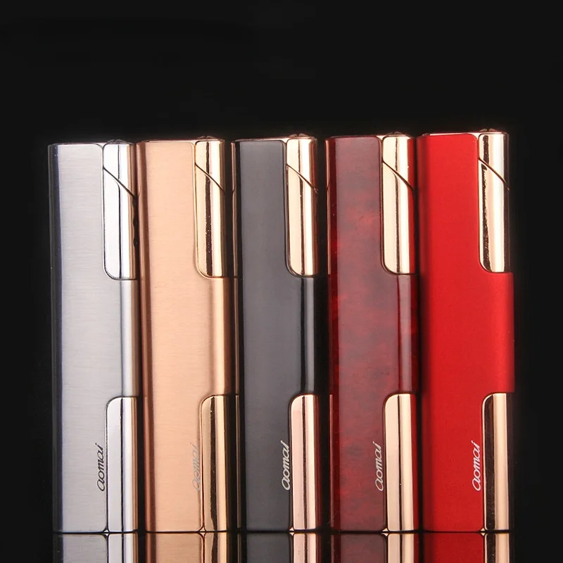 

Slim and Long Metal Windproof Lighter for Ladies Smoking Accessories for Weed Cute for Girls Briquets Et Accessoires Fumeurs