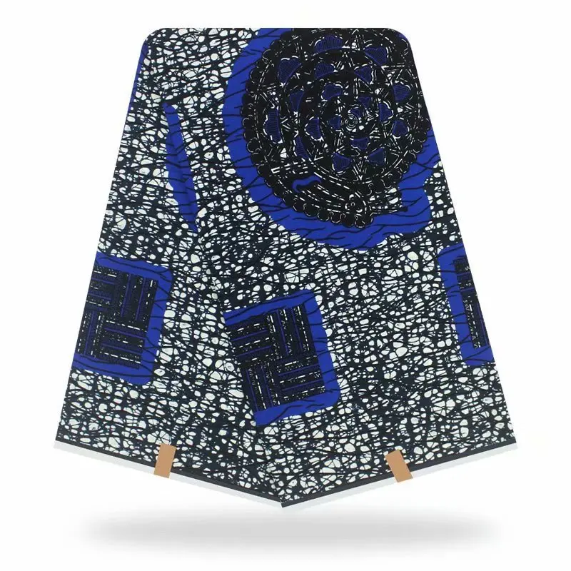 Лучшее качество Африканский принт Дашики настоящая Вощеная 100% хлопчатобумажная