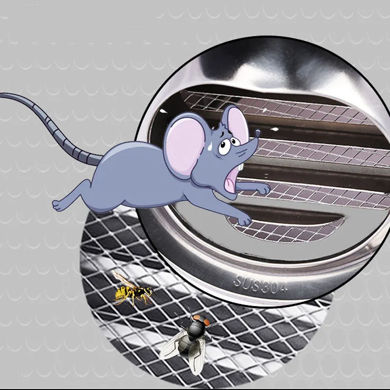 Вентиляция из нержавеющей стали выпускная решетка для вентиляции настенная