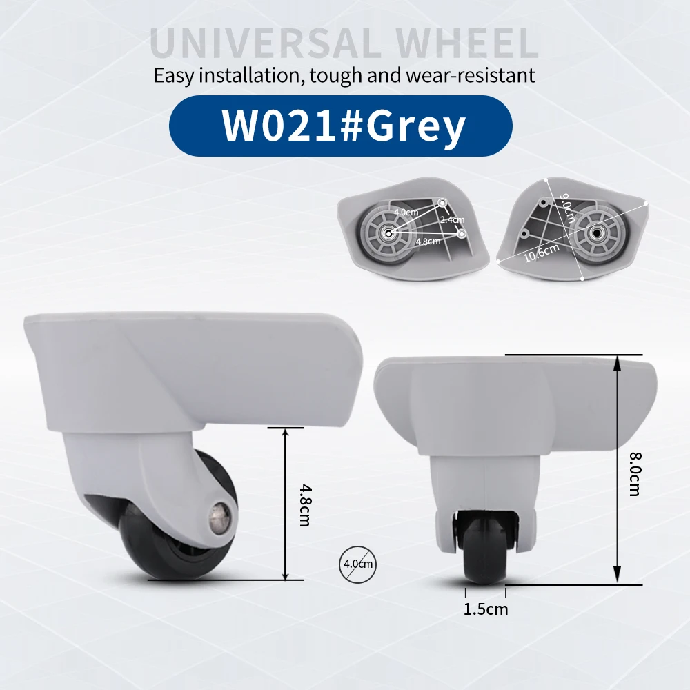 Luggage universal wheels Compatible with Franch ambalsador suitcase 24 inch password box trolley case roller tires accessories