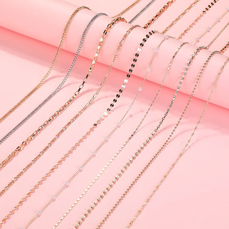 Новое металлическое ожерелье браслет цепочка для солнцезащитных очков