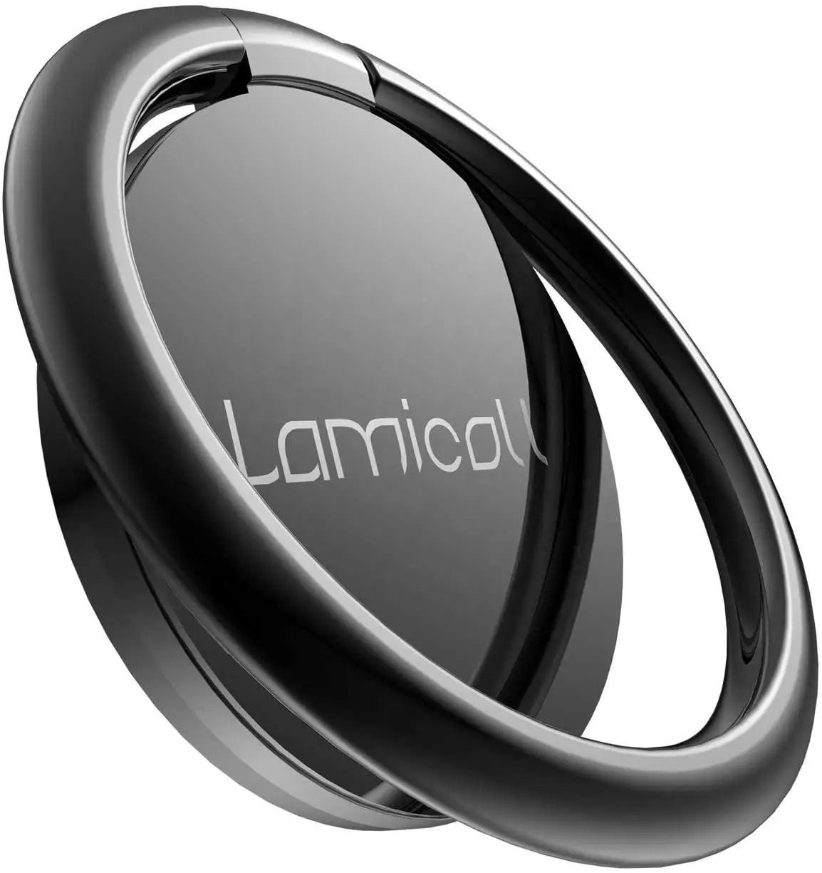 

Free Sample Phone Ring Holder Finger Kickstand 360 Rotation Polished Metal Ring Grip for Magnetic Car Mount