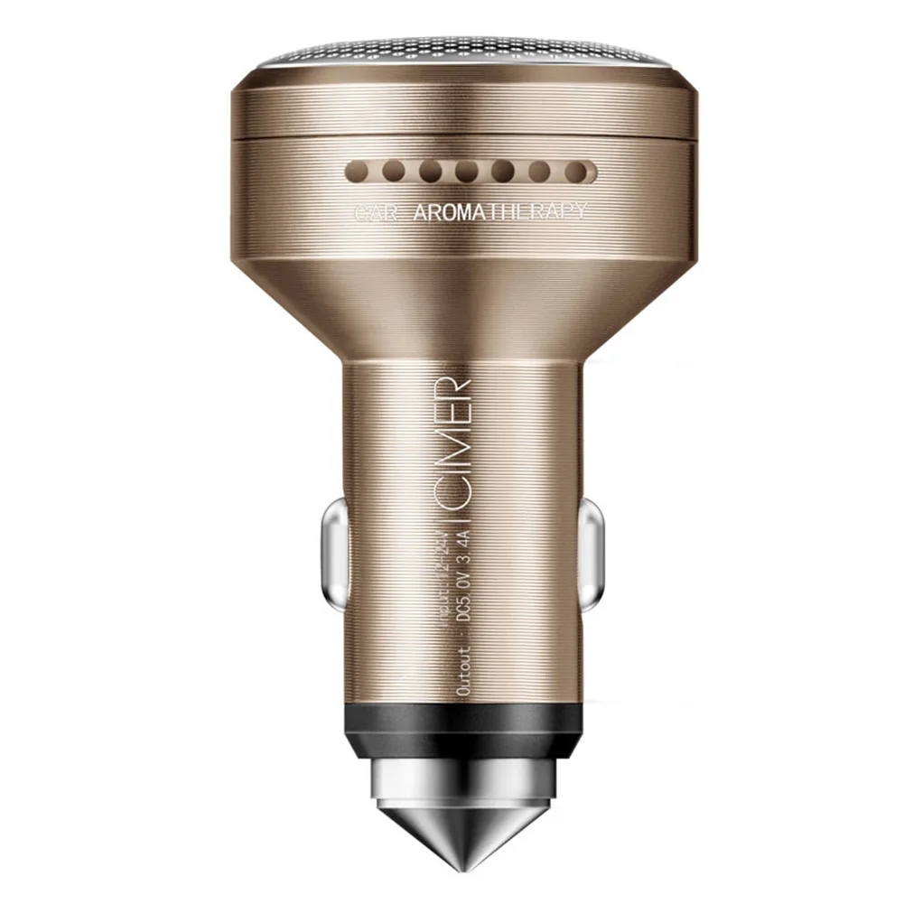 Светодиодный дисплей Быстрая зарядка автомобильное зарядное устройство