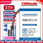 Аккумулятор LOSONCOER 1600 мАч AHA11111008 VFAD для TomTom 4FL50 4FL60 Go 5000 GO 5100 Go 6000 GO 6100 9000 PRO TRUCK 525