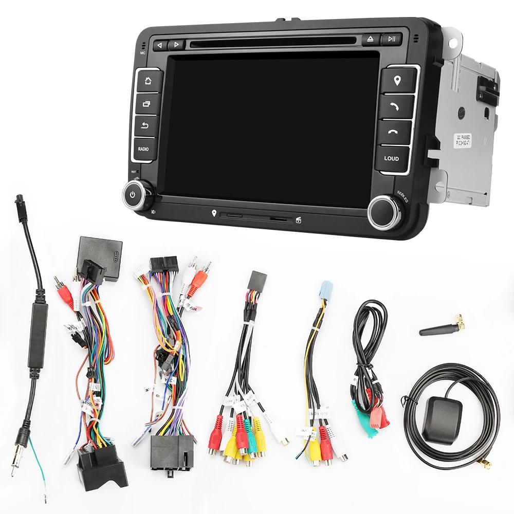 Автомобильный мультимедийный плеер Isudar Android GPS 2 Din Авторадио для Seat/