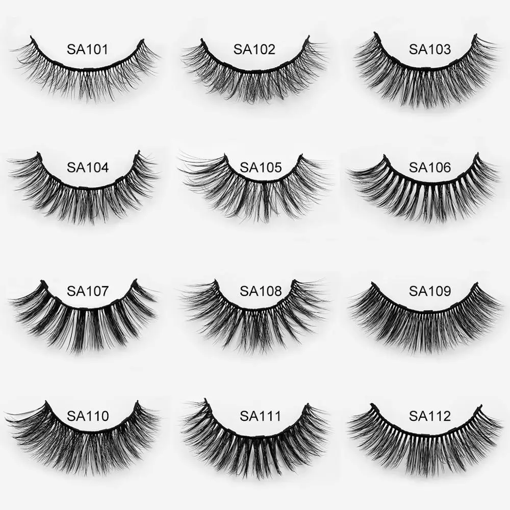 1 пара магнитных накладных ресниц ISEEN магнитные ресницы Стойкая подводка для глаз