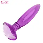 IKOKY желе Анальная пробка реальное ощущение кожи секс-игрушки для мужчин Для женщин Массажер для простаты мастурбации анальные игрушки Анальная пробка для начинающих