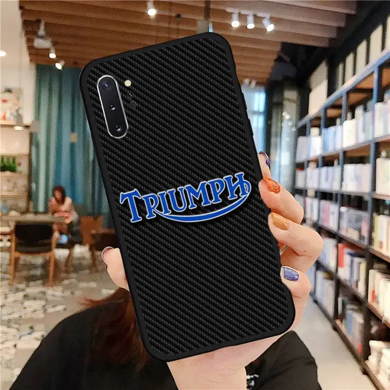 

Retro car design-Triumph ticket Phone Case For Samsung A50 A51 A71 A20E A20S S10 S20 S21 S30 Plus ultra 5G M11 funda cover